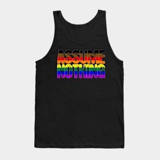 Philly LGBTQ Pride Assume Nothing Tank Top